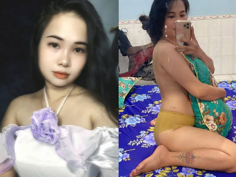 Bà xã dâm cằm điện thoại tự quay người chồng trả bài mình